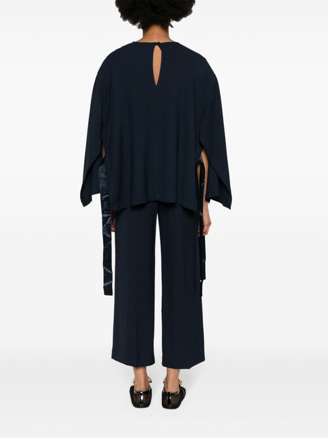 Erika Cavallini Semi-Couture Erika Cavallini Semi-Couture Top Blue