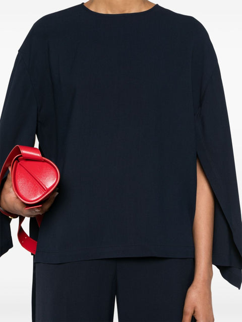 Erika Cavallini Semi-Couture Erika Cavallini Semi-Couture Top Blue