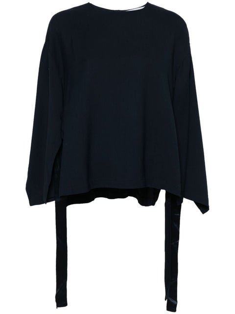 Erika Cavallini Semi-Couture Erika Cavallini Semi-Couture Top Blue