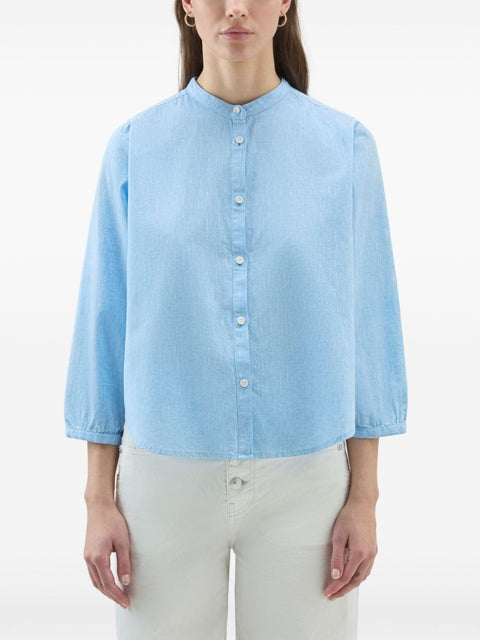 Woolrich Woolrich Shirts Clear Blue