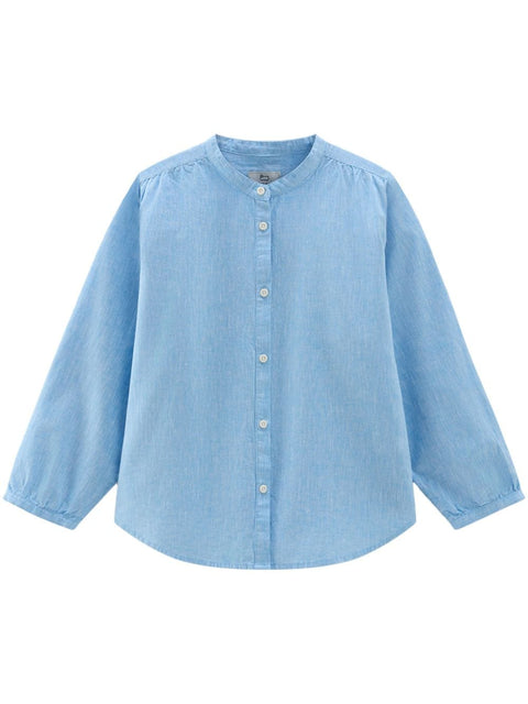 Woolrich Woolrich Shirts Clear Blue