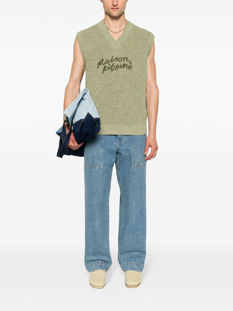 Maison Kitsune MAISON KITSUNE' Jeans Clear Blue