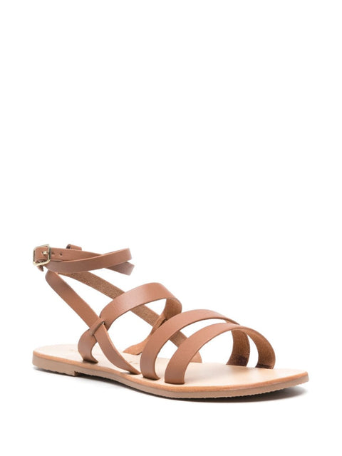 Manebi MANEBI Sandals Leather Brown