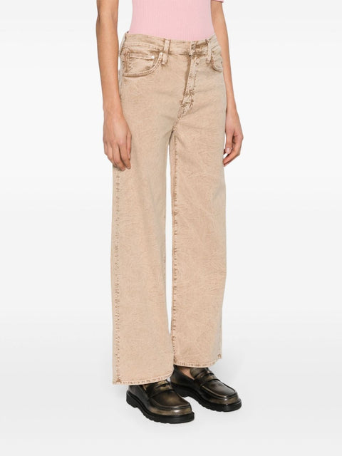Mother Mother Jeans Beige