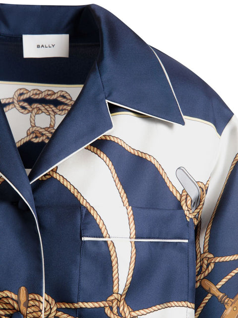 Bally Bally Shirts Blue