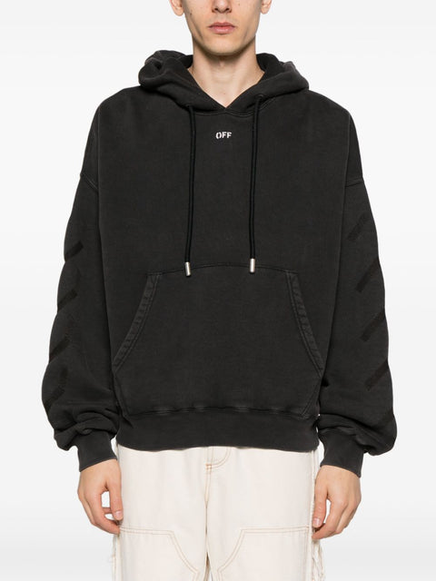 Off White Off White St. Matthew cotton hoodie
