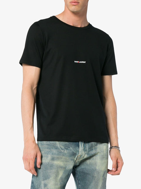 Saint Laurent Saint Laurent logo print T-shirt