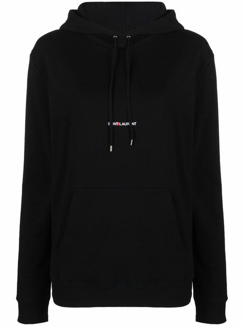 Saint Laurent Saint Laurent Logo Print Hoodie