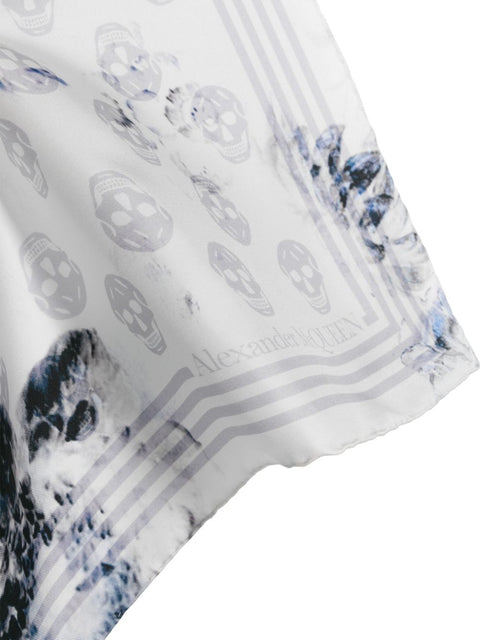 Alexander Mcqueen Alexander McQueen Scarfs Grey