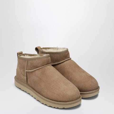 Ugg UGG Classic Ultra Mini sand coloured boot