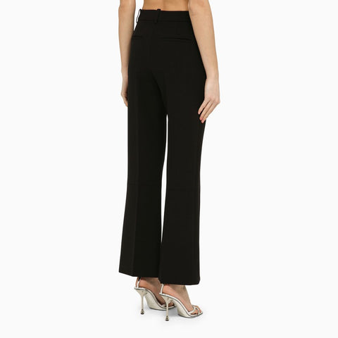 Victoria Beckham Victoria Beckham Classic black wool-blend trousers