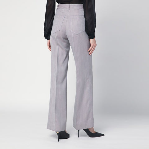 Victoria Beckham Victoria Beckham Pantalone Alina grey in wool