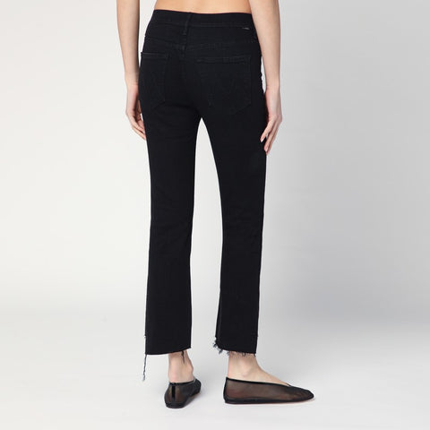 Mother Mother The Insider Crop Step Fray Jeans