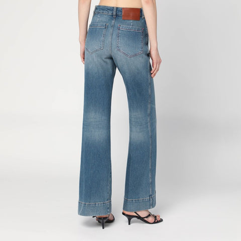 Victoria Beckham Victoria Beckham Wide jeans in faded blue