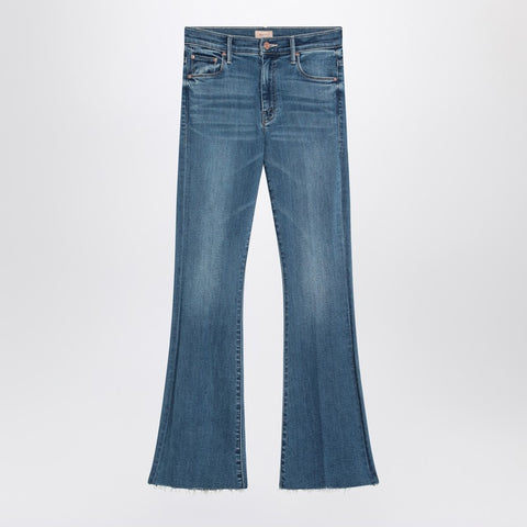 Mother Mother The Weekender Fray jeans in washed blue