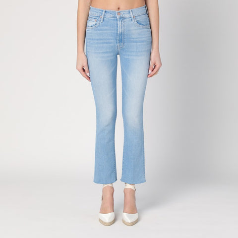 Mother Mother Trumpet jeans The Dodger Sneak light blue washed