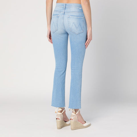 Mother Mother Trumpet jeans The Dodger Sneak light blue washed