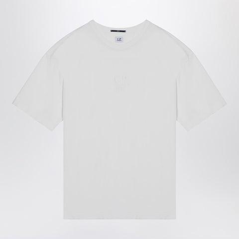 C.P. Company C.P. Company White cotton crew-neck t-shirt