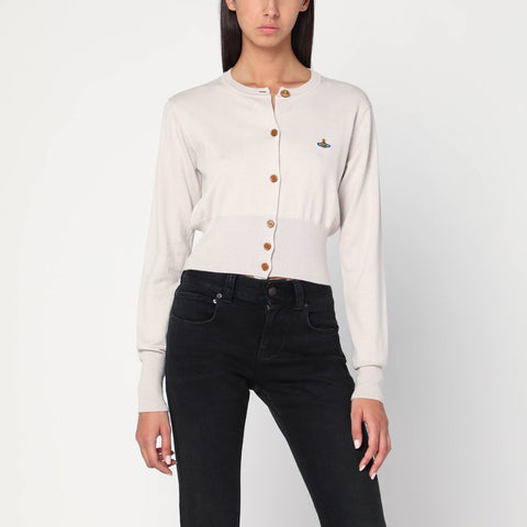 Vivienne Westwood Vivienne Westwood Off-white cashmere-blend cardigan