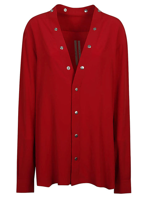 Rick Owens Rick Owens Shirts Red