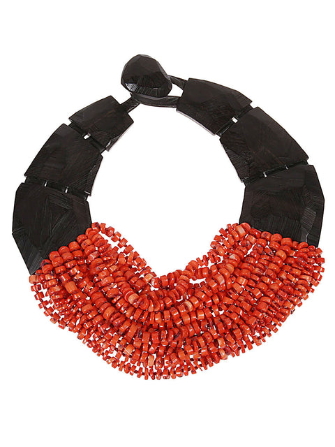 Monies Monies Bijoux Coral Red