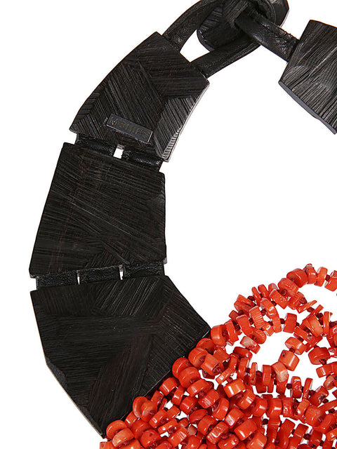 Monies Monies Bijoux Coral Red