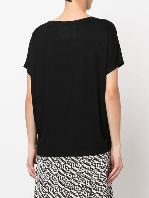 Majestic Majestic T-shirts and Polos Black