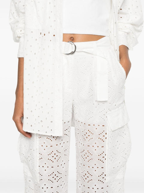 Ermanno Firenze ERMANNO FIRENZE Trousers White