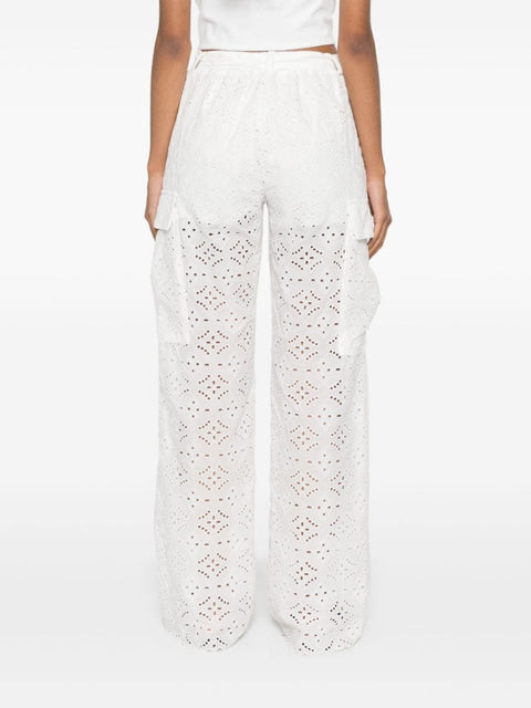 Ermanno Firenze ERMANNO FIRENZE Trousers White