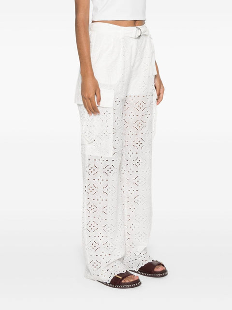 Ermanno Firenze ERMANNO FIRENZE Trousers White