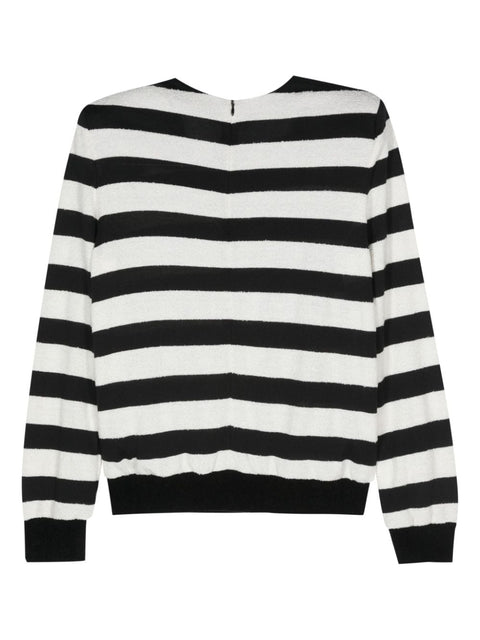 Balmain Balmain Striped Sweater