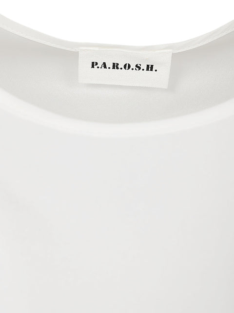 Parosh Parosh Top Cream