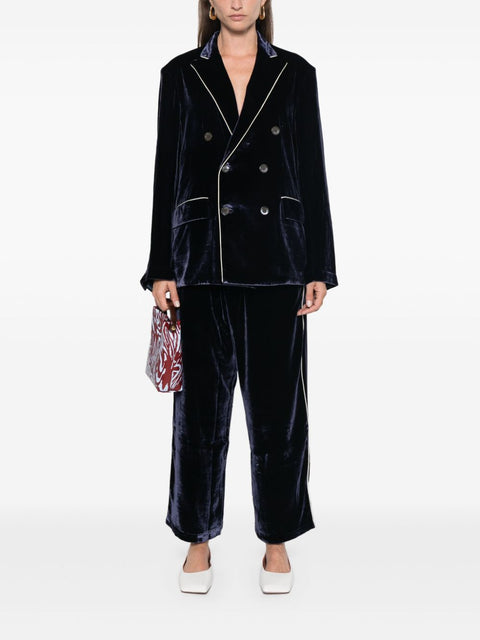 Pierre Louis Mascia Pierre Louis Mascia Trousers Blue