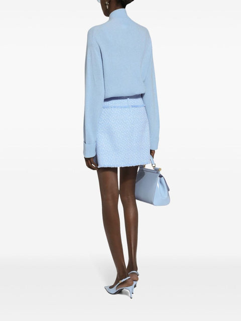 Dolce & Gabbana Dolce & Gabbana tweed mini skirt