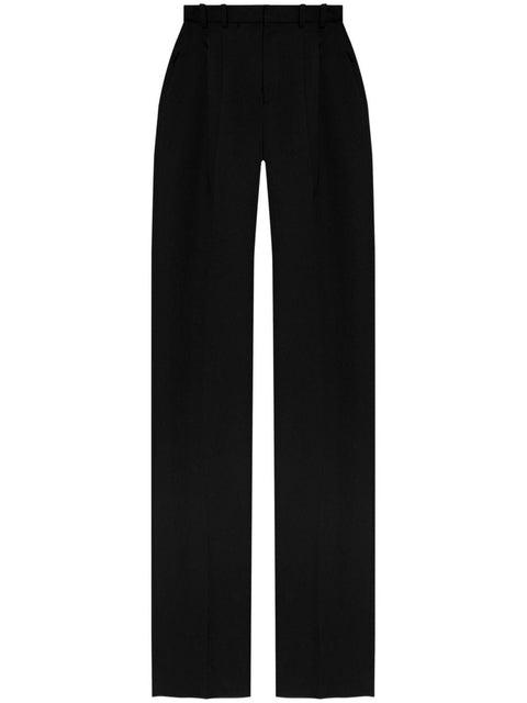 Saint Laurent Saint Laurent grain de poudre wool trousers