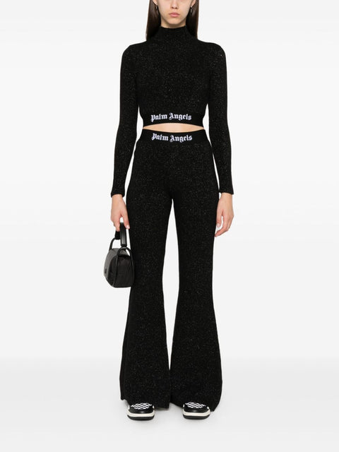 Palm Angels Palm Angels Trousers Black