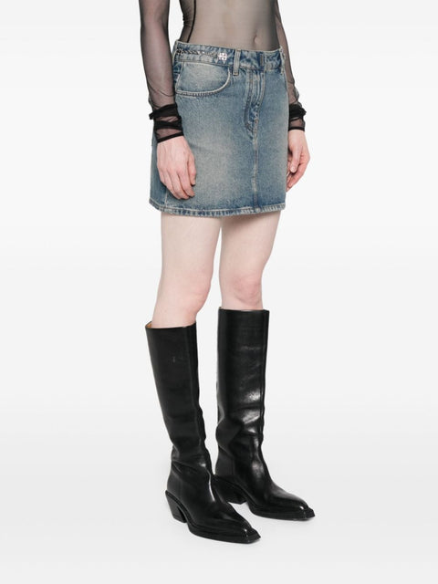 Givenchy Givenchy Skirts Clear Blue