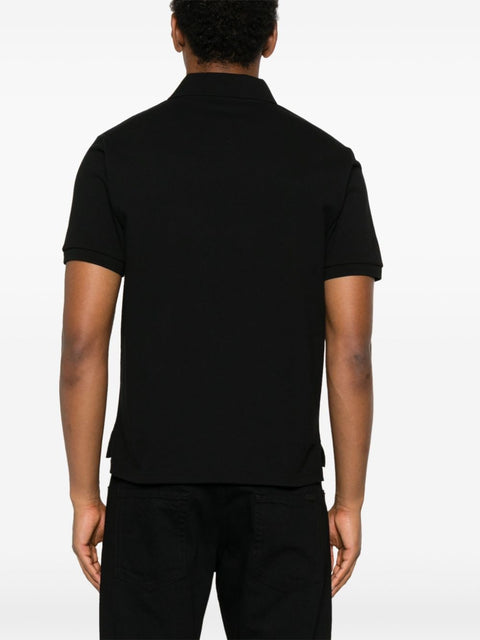Saint Laurent Saint Laurent Piquet cotton polo shirt