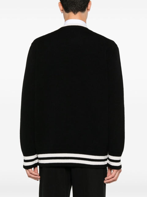 Alexander Mcqueen Alexander McQueen intarsia-logo Sweater