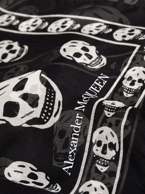 Alexander Mcqueen Alexander McQueen Scarfs Black