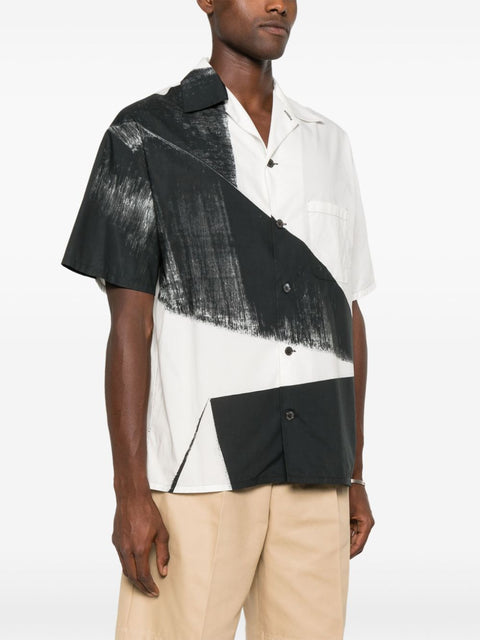 Alexander Mcqueen Alexander McQueen colourblock shirt