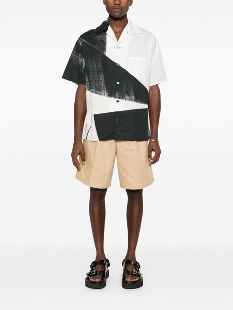 Alexander Mcqueen Alexander McQueen colourblock shirt