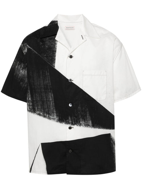 Alexander Mcqueen Alexander McQueen colourblock shirt