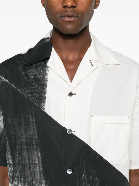 Alexander Mcqueen Alexander McQueen colourblock shirt
