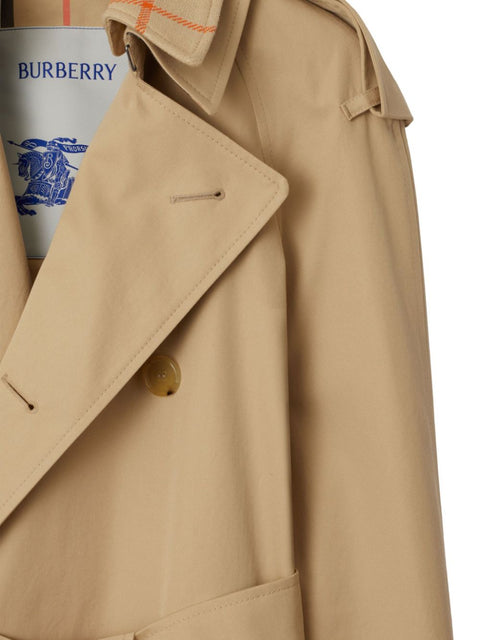 Burberry Burberry Trench coat with Vintage Check motif