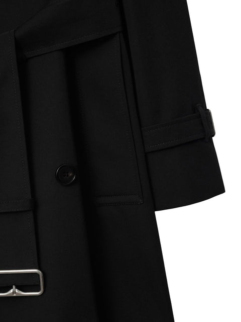 Burberry Burberry detachable-collar trench coat