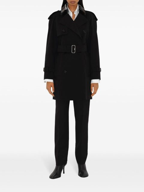 Burberry Burberry detachable-collar trench coat