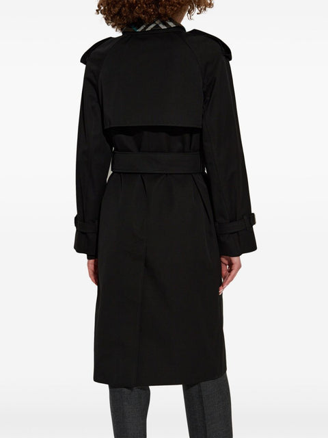 Burberry Burberry detachable-collar trench coat
