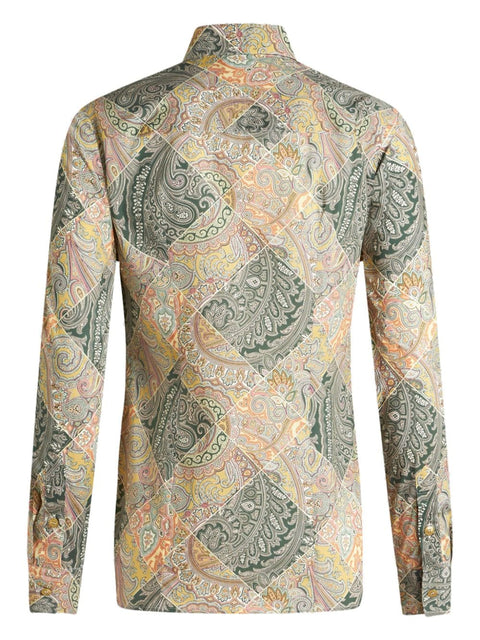 Etro Etro Shirts Yellow