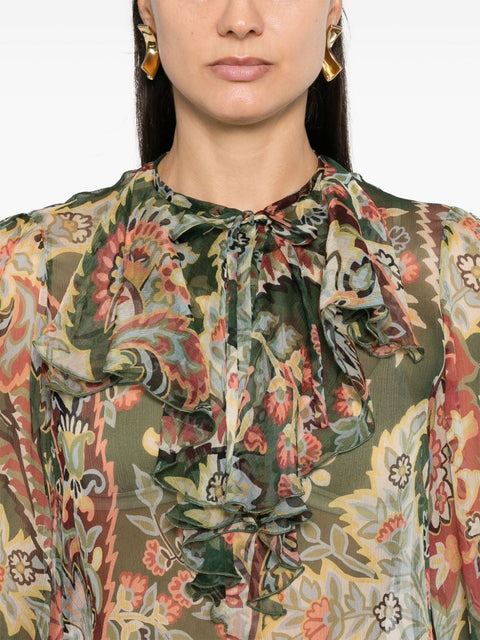 Etro Etro Shirts Green